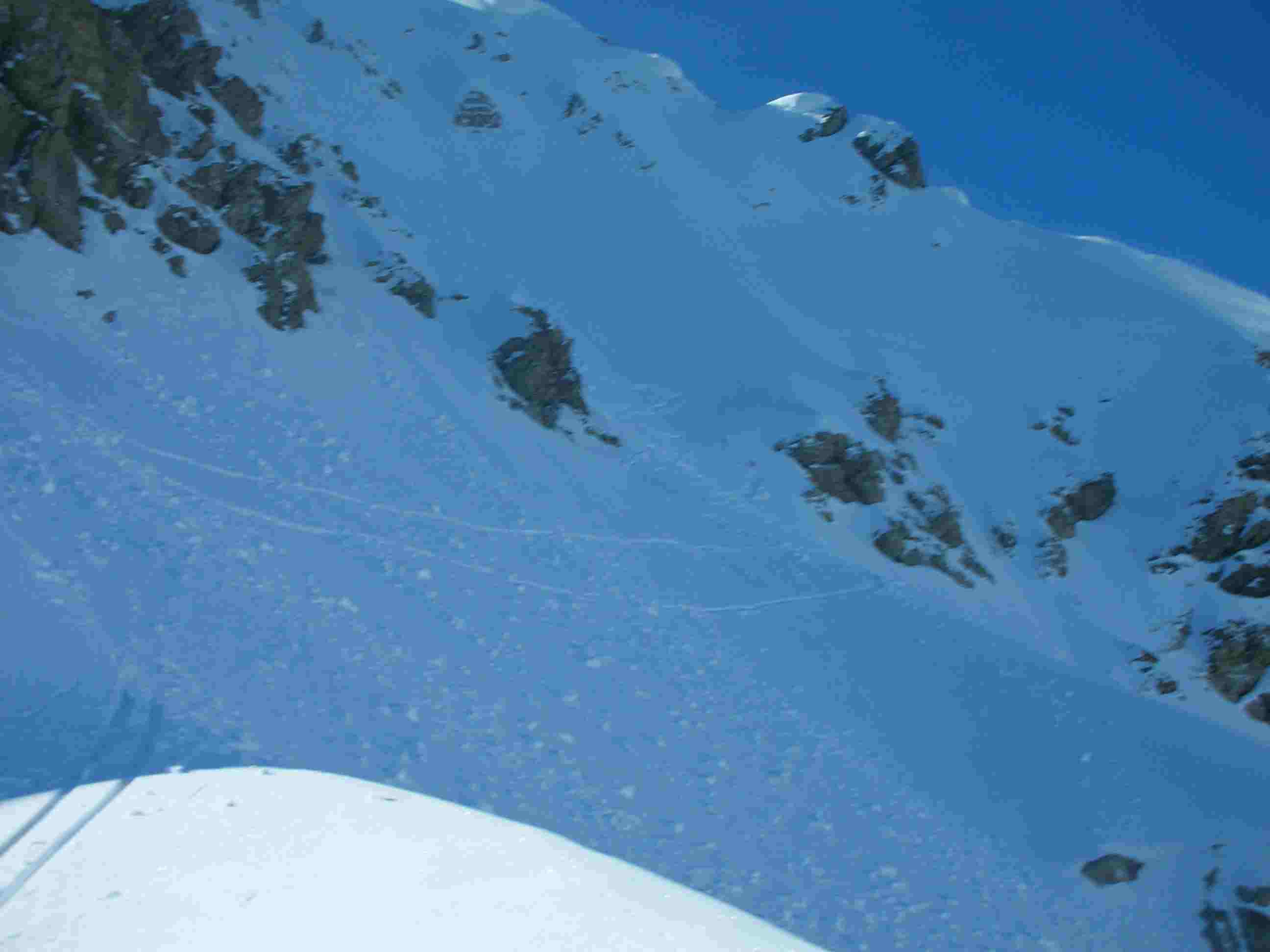 #4 les conditions de la face nord : assez moyen les conditions de la face nord : assez moyen