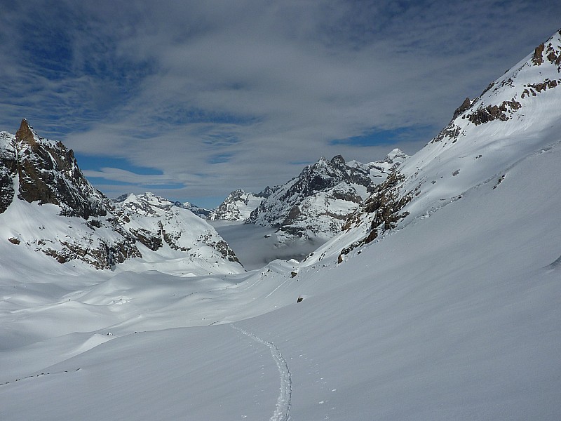 #13 Vallon de Bonne Pierre : L Vallon de Bonne Pierre : L'Aiguille de Pié Bérarde