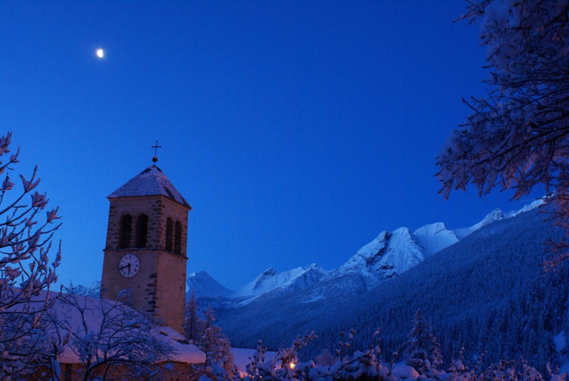 #1 Le Lauzet : sous la neige Le Lauzet : sous la neige