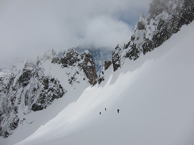 #10 Glacier du Rif de la Planche : au-dessus de la brèche 3039 Glacier du Rif de la Planche : au-dessus de la brèche 3039