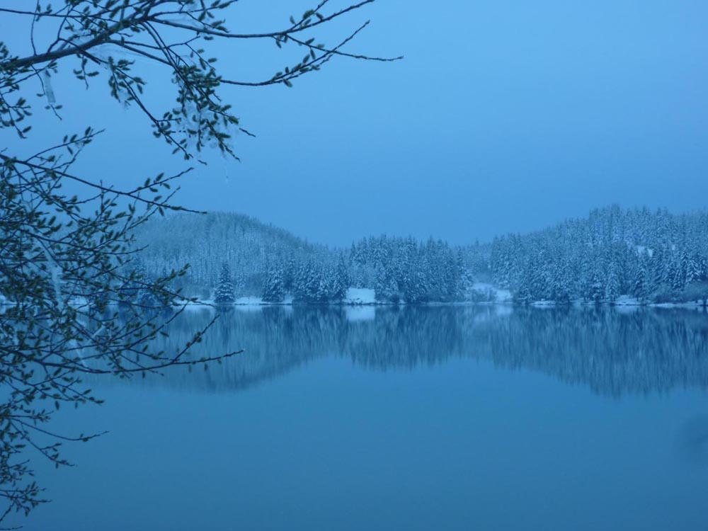 #1 Le lac Guéry : Il n Le lac Guéry : Il n'y a pas de péage pour le ski de fond