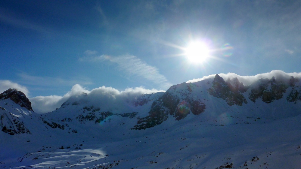 Grand Galibier : Barrière climatique inversée sur la chaîne des Cerces