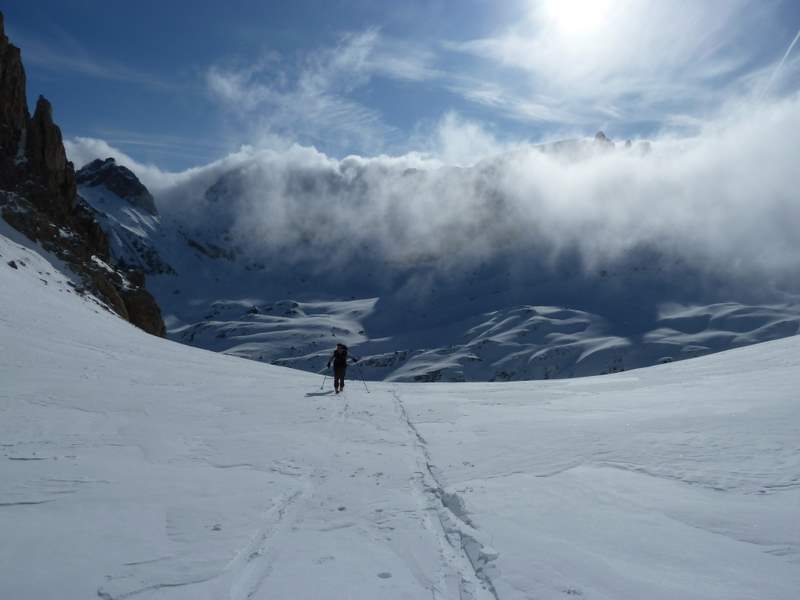 Grand Galibier : Débordements venus des Htes Alpes