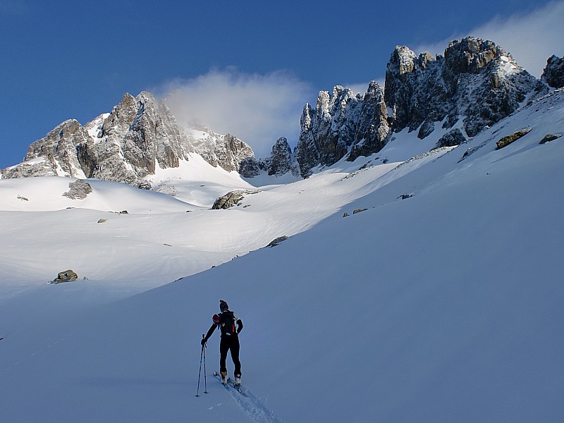 #1 Romu : Sous le col de la Combe Romu : Sous le col de la Combe
