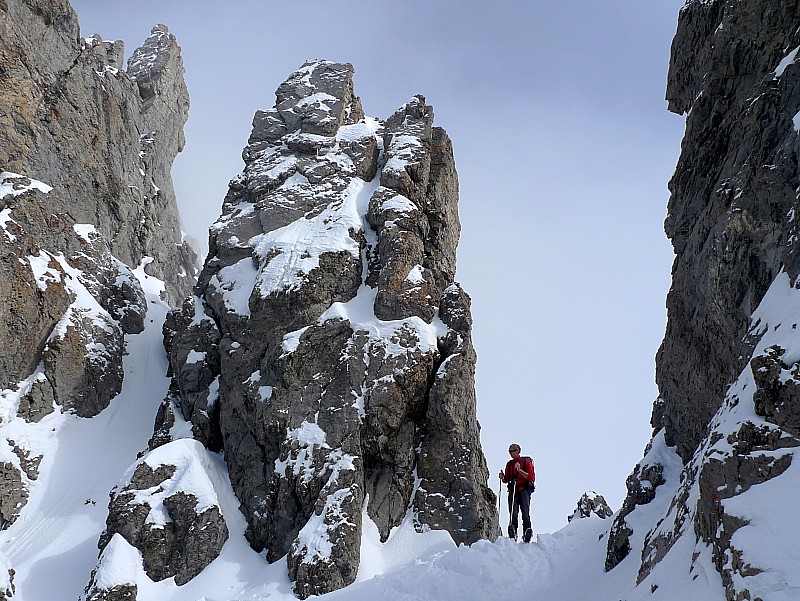 #10 Pat sur la brèche : après la remontée du vallon de la Font Sancte Pat sur la brèche : après la remontée du vallon de la Font Sancte