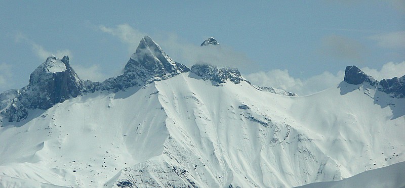 Les Aiguilles d'Arves ... : ... en version originale, avant la dernière descente