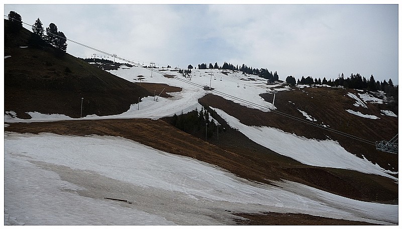 #3 Le Recoin (1650) : L Le Recoin (1650) : L'enneigement au départ du Recoin