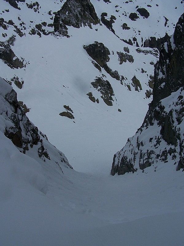 #3 Coup de sabre du piniolet : Le couloir Nord...j Coup de sabre du piniolet : Le couloir Nord...j'avais une grosse envie de le refaire celui la!!!