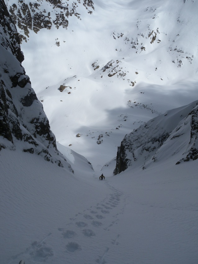 #11 et on enchaîne avec le couloir N de la brèche André... et on enchaîne avec le couloir N de la brèche André...