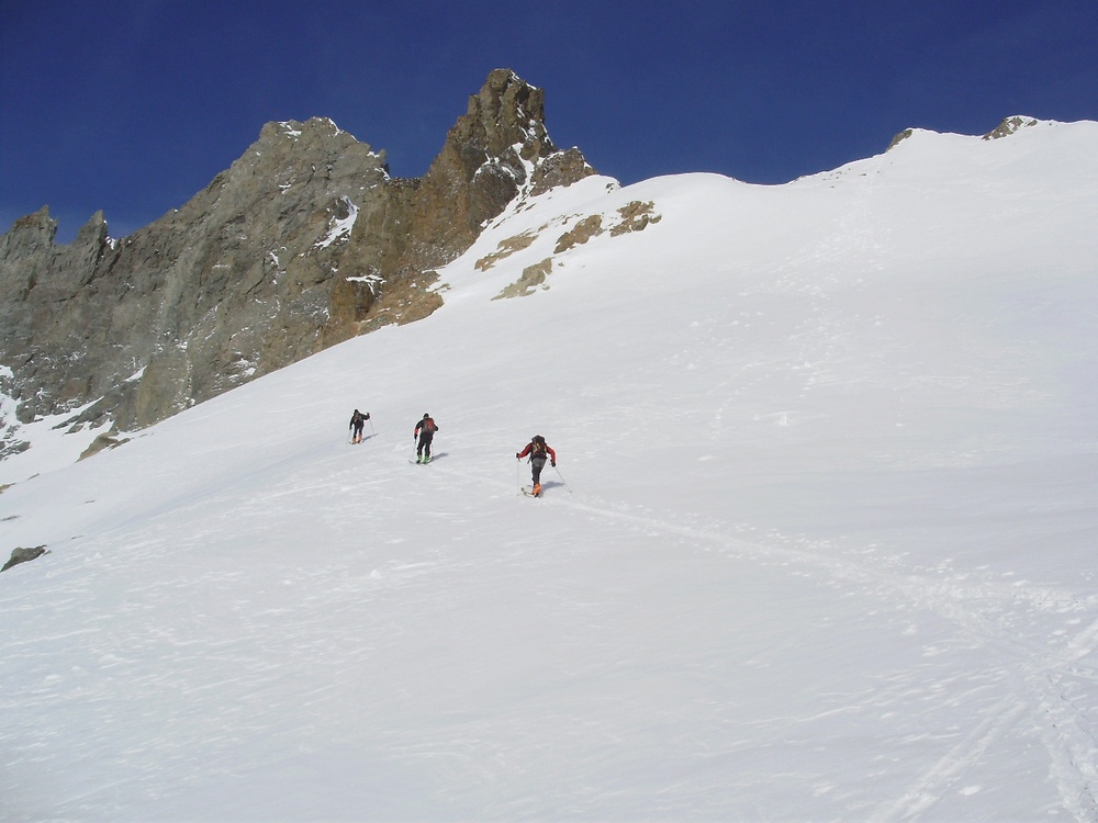 #1 Sous le col Jean gauthier : pas de temps mort à la montée Sous le col Jean gauthier : pas de temps mort à la montée