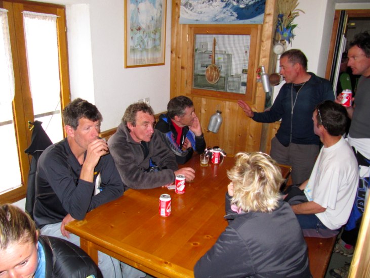 #38 Repas convivial : Repas convivial préparé par Patrick le gardien. J Repas convivial : Repas convivial préparé par Patrick le gardien. J'en connait des qui vont biens dormir ce soir