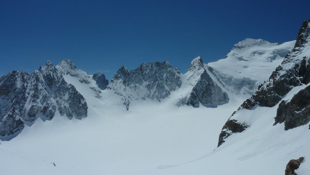 #6 Glacier Blanc : les faces N sont bien platrées Glacier Blanc : les faces N sont bien platrées