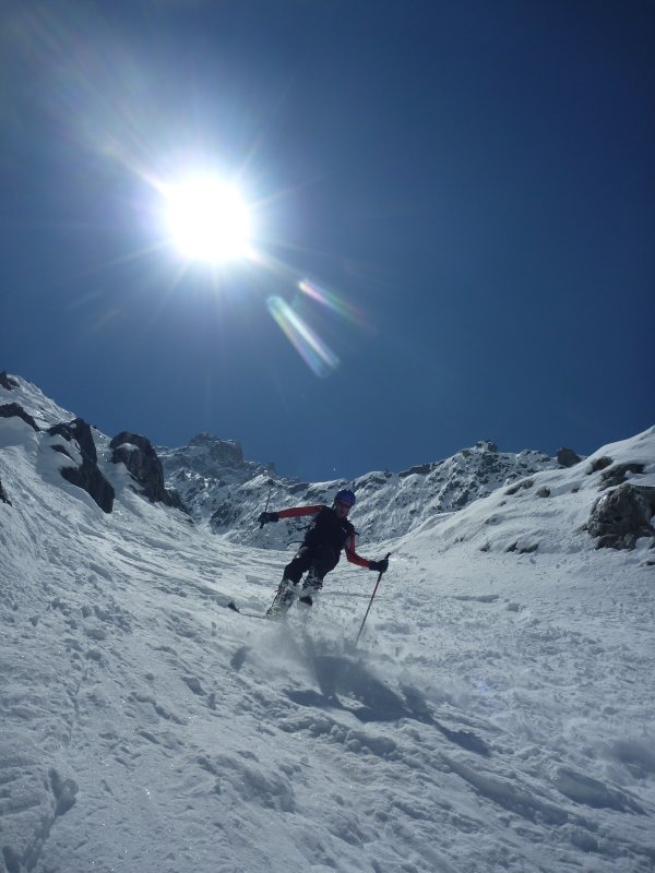 #14 Haut du goulet : avec le ciel bleu qui fait bon de voire Haut du goulet : avec le ciel bleu qui fait bon de voire