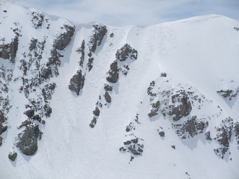 #6 Couloir dit du Trou de l Couloir dit du Trou de l'Aigle : Couloir très pratiqué aussi, par ceux qui viennent du Col de la Cayolle