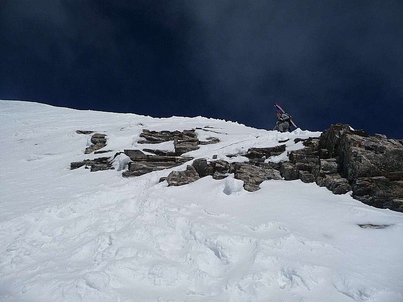 #3 passage de la chaine : elle sort tout juste de la neige passage de la chaine : elle sort tout juste de la neige