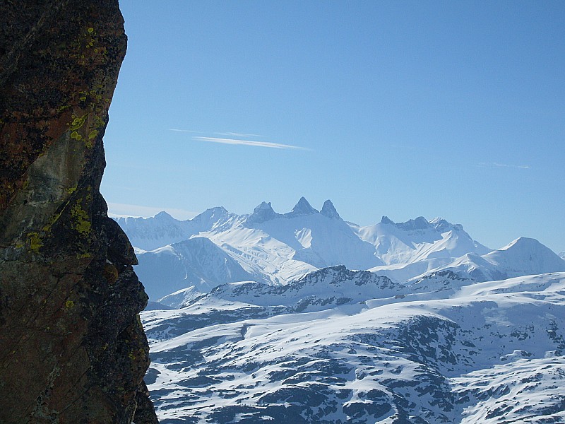 #1 Aiguille d Aiguille d'arves : Depuis le couloir sud