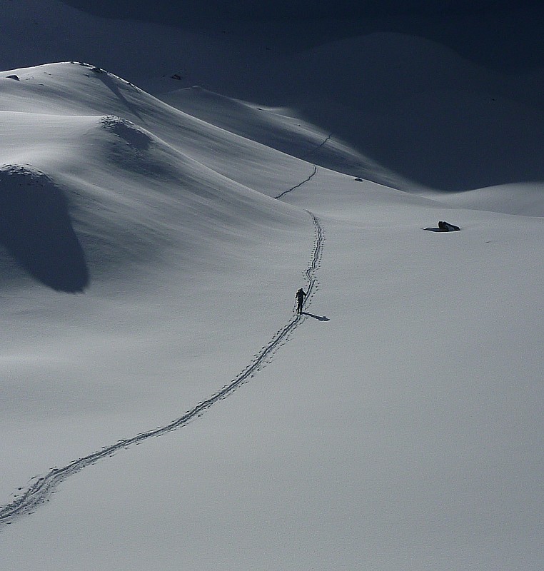 #4 Glacier de Bonnepierre : Poor lonesome skieur Glacier de Bonnepierre : Poor lonesome skieur