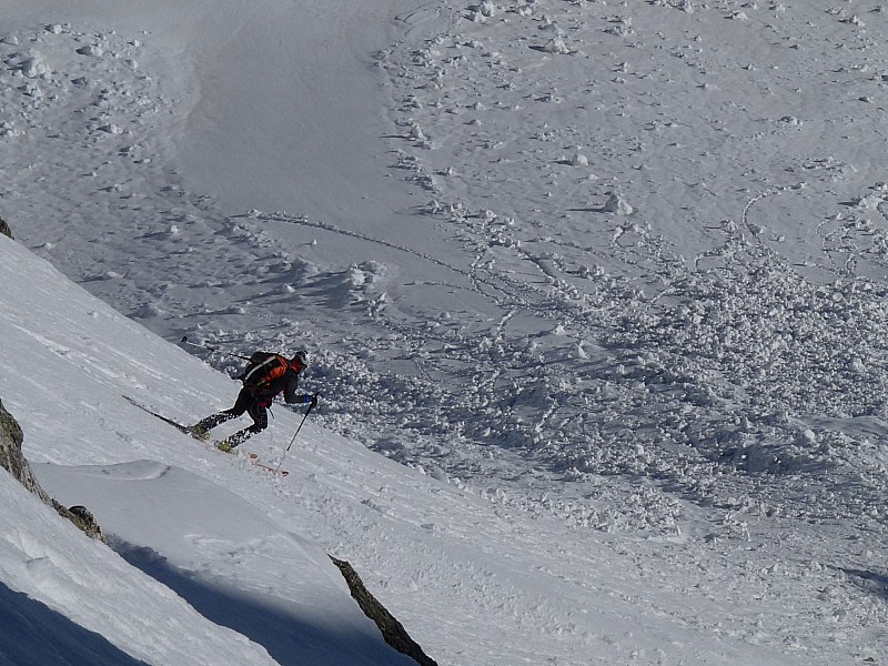 #6 Descente Brêche du Piniollet : Neige dure, puis boules :-P Descente Brêche du Piniollet : Neige dure, puis boules :-P