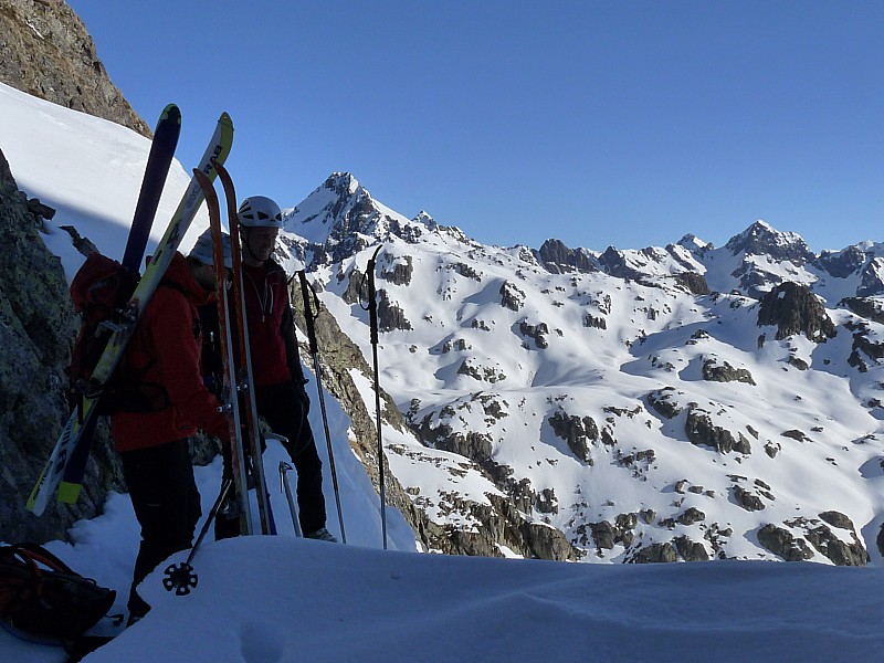 #5 A la Brêche du Piniollet : jolie vue A la Brêche du Piniollet : jolie vue