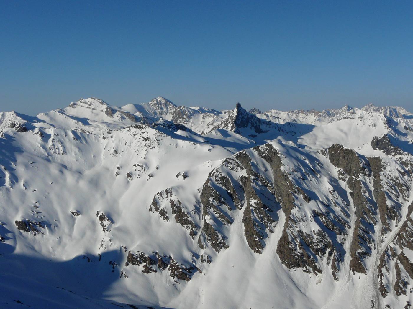 #1 vu depuis : le pic de Foréant vers l vu depuis : le pic de Foréant vers l'Ouest