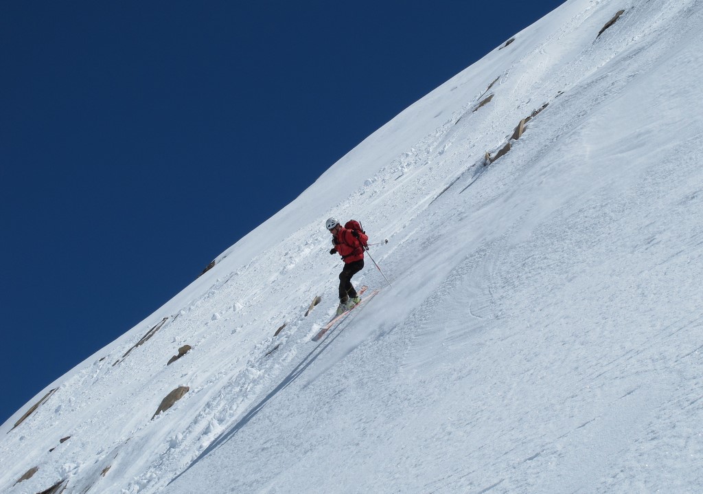 #13 Neige dure... : ...mais bonne accroche Neige dure... : ...mais bonne accroche