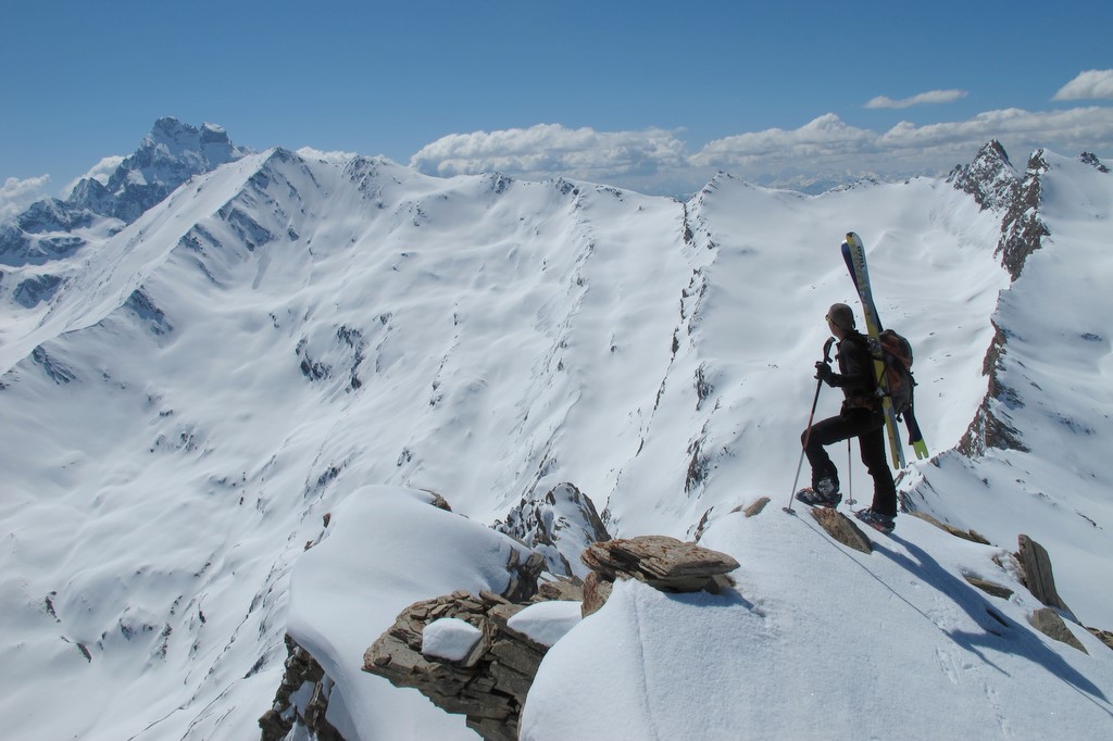 #11 Vue vers le SE : Le Mont Viso Vue vers le SE : Le Mont Viso