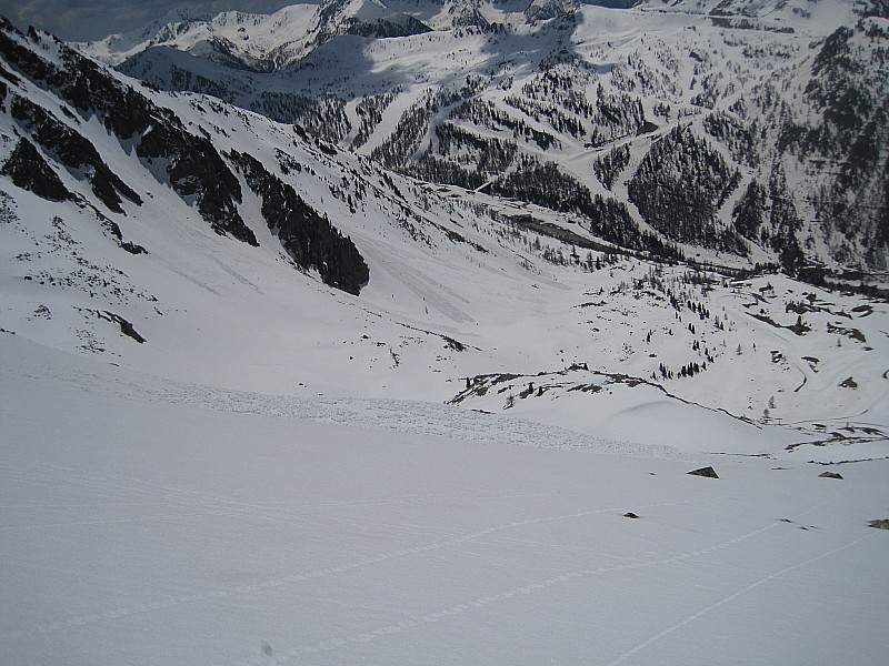 #15 plaque Face Sud Lombarde : en train de descendre jusqu plaque Face Sud Lombarde : en train de descendre jusqu'en bas de la face