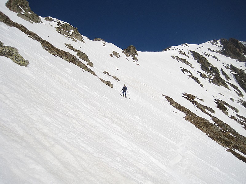 #6 passo d passo d'orgials versant E : bonne moquette, mais ça chauffe !!