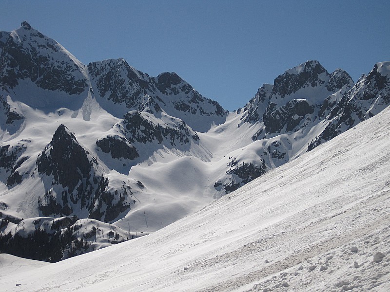#9 col de Valescura : il fait trop chaud et il est tard: on tourne à droite pour monter à la Lombarde col de Valescura : il fait trop chaud et il est tard: on tourne à droite pour monter à la Lombarde