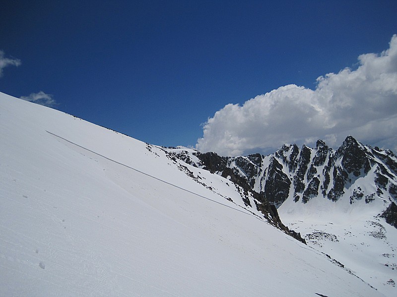 #14 plaque Face Sud Lombarde : la cassure plaque Face Sud Lombarde : la cassure