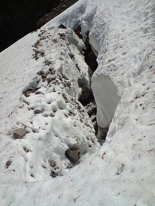 #4 au niveau du Moine : encore 2 mètre de neige ! au niveau du Moine : encore 2 mètre de neige !