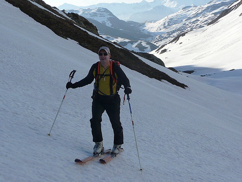 #3 bon regel : la combe reste bien protégée du soleil pour la montée, ça porte bien bon regel : la combe reste bien protégée du soleil pour la montée, ça porte bien