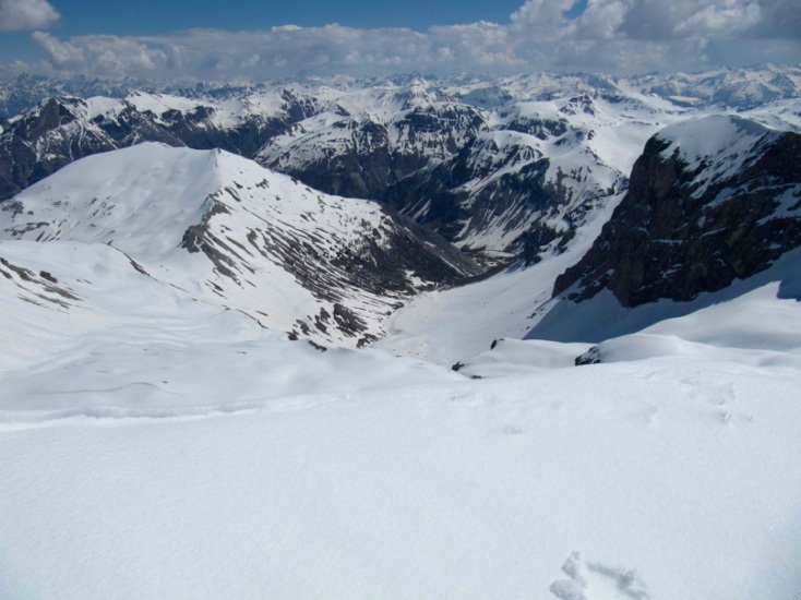 #13 C C'est par là qu'on descend : C'est par là qu'on descend, le vallon Nord s'annonce en condition tiptop