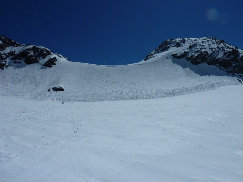 #5 Col de Gebroulaz : Passage le plus raide Col de Gebroulaz : Passage le plus raide