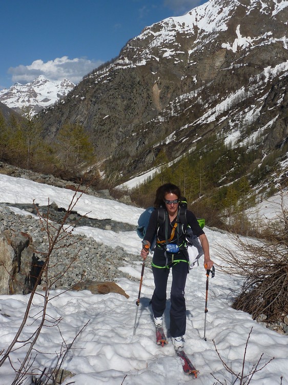 #2 Pelvoux : Montée en fin d Pelvoux : Montée en fin d'après-midi dans le vallon du Sélé.