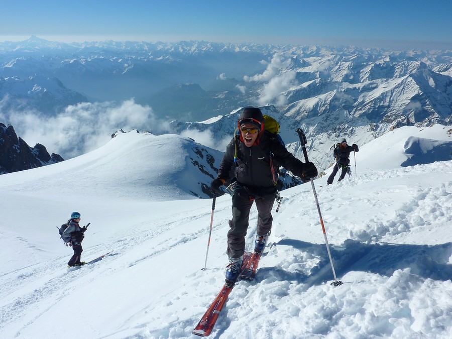 #14 Pelvoux : La banane au sommet Pelvoux : La banane au sommet