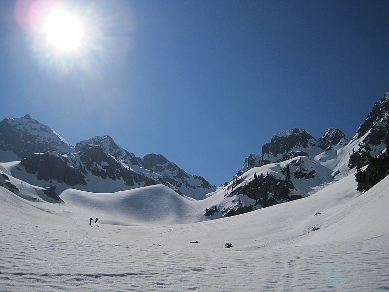 #8 remontée vers le col Valscura : magique. remontée vers le col Valscura : magique.