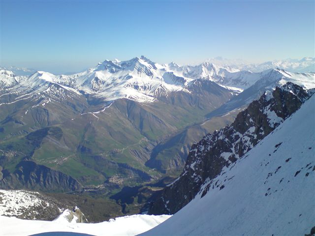 #9 vers la Grave : plus beaucoup de neige ? vers la Grave : plus beaucoup de neige ?