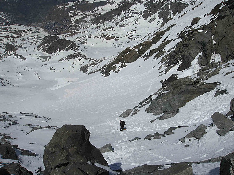 #5 peclet : c peclet : c'est l'heure de descendre ; nous sommes les derniers, peu de monde aujourd'hui la haut.