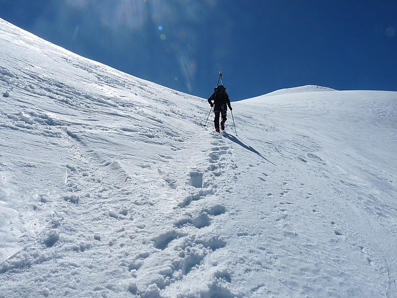 #8 Sortie du couloir : Arrivée au col des Grands Couloirs Sortie du couloir : Arrivée au col des Grands Couloirs