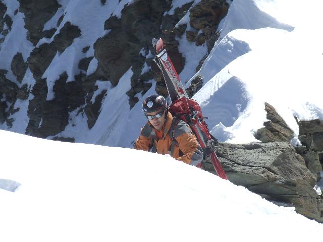 Domes de miage : j'arrive à la pointe 3672m