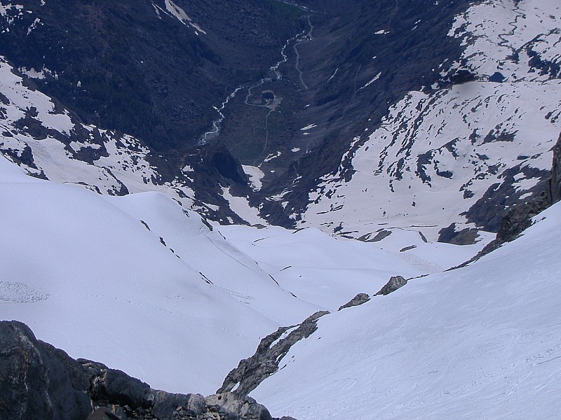 #12 "Les Rouies" du 24.0 : Début du raidillon, c "Les Rouies" du 24.0 : Début du raidillon, c'est la qu'on descend! 1500M plus bas on apercoit Gioberney!
