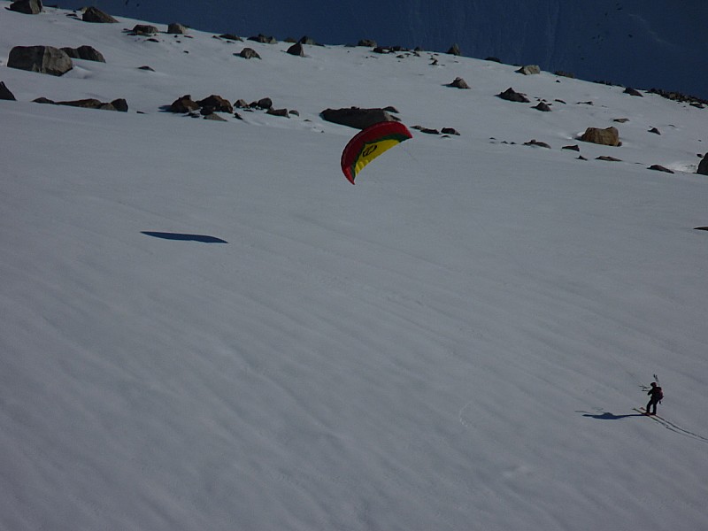 #3 kite : remontée au refuge kite : remontée au refuge