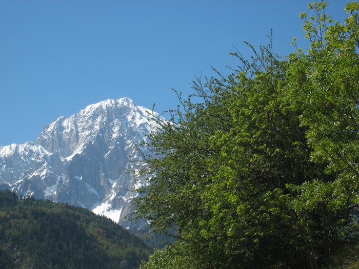 #38 Retour en France : Mont Blanc coté Italien Retour en France : Mont Blanc coté Italien