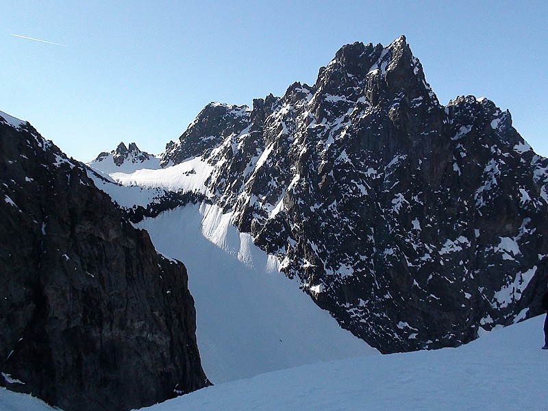 #5 Col et Pic du Loup : depuis la sortie du 2nd goulet à 3100m Col et Pic du Loup : depuis la sortie du 2nd goulet à 3100m