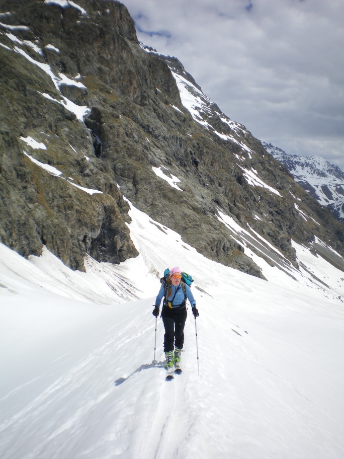#12 Vallon des Etages : Fait pas frais dans cette remontée ! Vallon des Etages : Fait pas frais dans cette remontée !