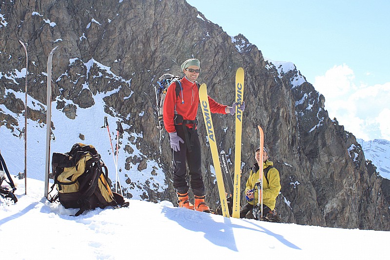 #5 Arnaud et Hugues au col du loup de Valgaudemard Arnaud et Hugues au col du loup de Valgaudemard