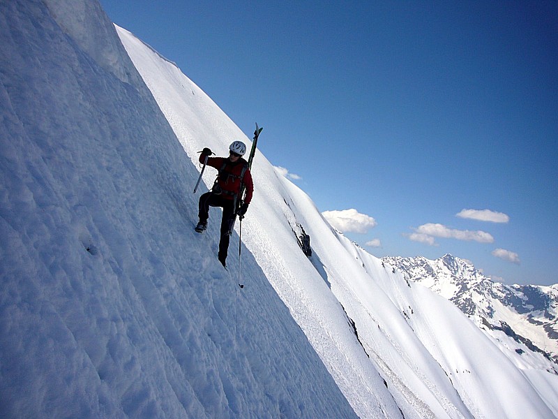#7 Pente NO : en neige béton option boules et goulottes gelées Pente NO : en neige béton option boules et goulottes gelées