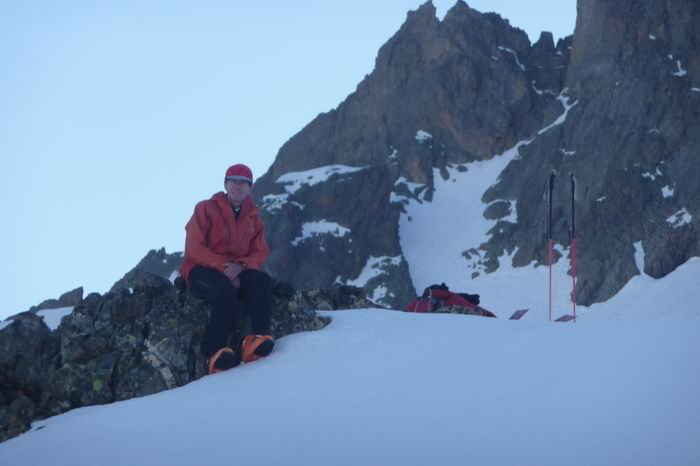 #1 Crête des Rognons : Didier sur la crête des Rognons, devant les contreforts du Jocelme. Crête des Rognons : Didier sur la crête des Rognons, devant les contreforts du Jocelme.