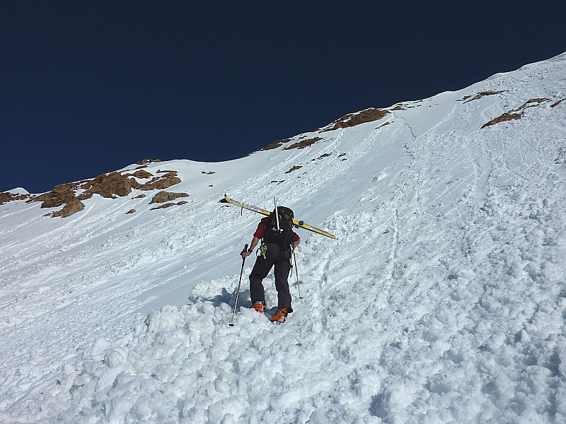 #4 Col des glaciers versant SW : Sous le col Col des glaciers versant SW : Sous le col